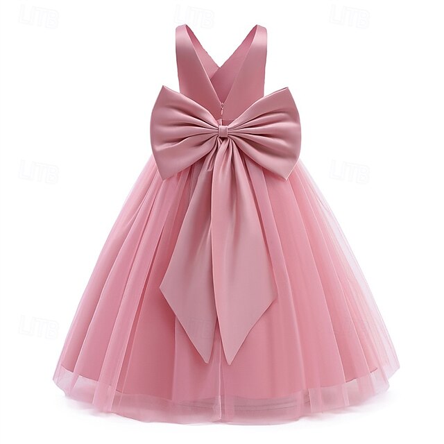 Girls' Girl Kid's Dress Princess Flower