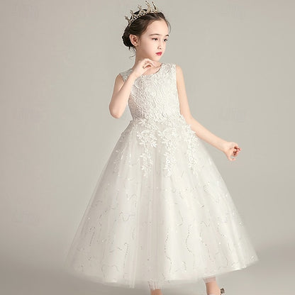 Girl Princess Kid's Flower Dress Girls'