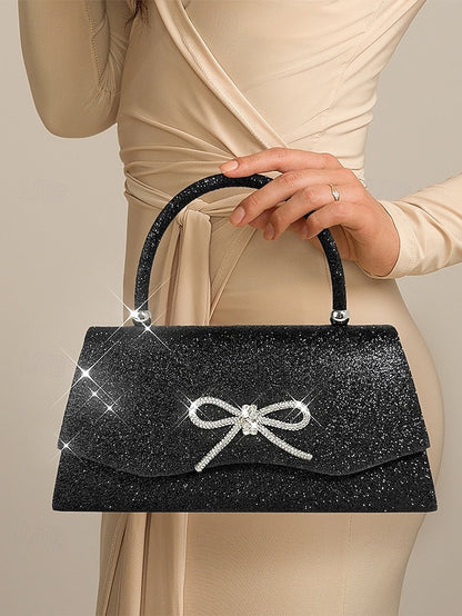 Women's Elegant with Evening Sparkling Glitter Clutch