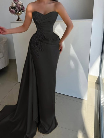 Evening Mermaid Gown Trumpet Dress Formal / Wedding Elegant