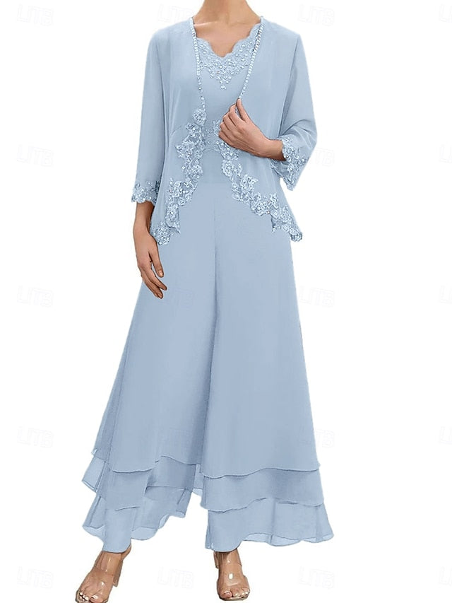 Bride Wedding the Mother of Dress Sets Elegant Guest