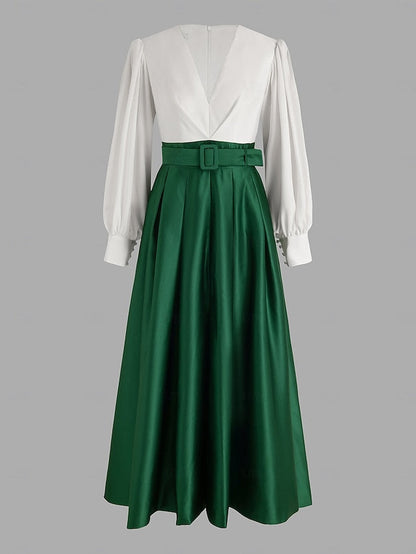 Split Evening Guest High Formal Gown Dress A-Line Wedding Floor