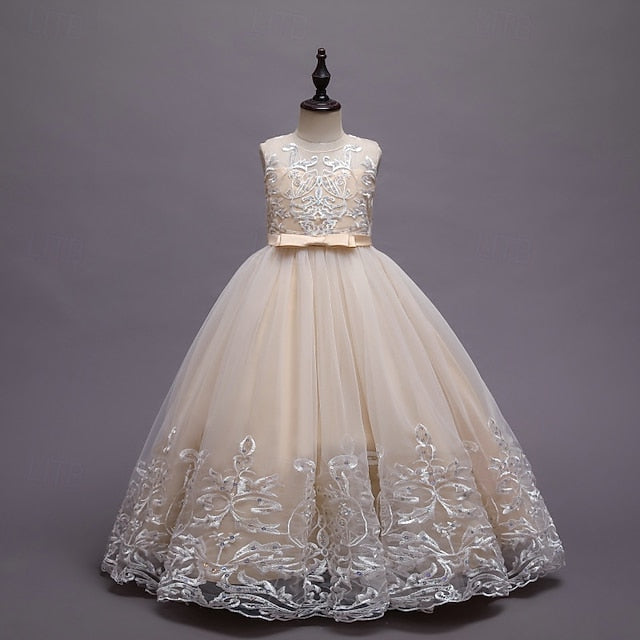 Princess Girl Kid's Dress Flower Girls'