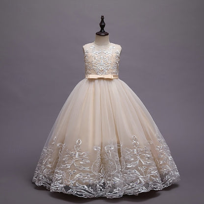 Princess Girl Kid's Dress Flower Girls'