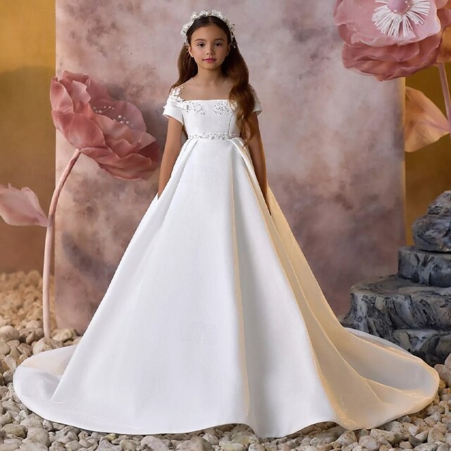 Girl Communion Party First Dress Flower Girls'