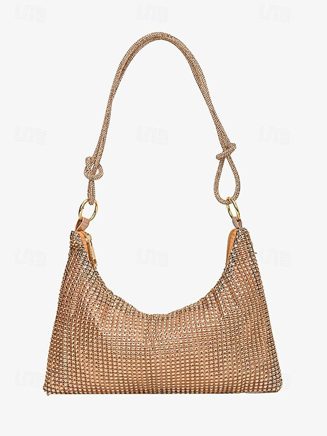 Bag Evening Elegant Rhinestone Women's – Handbag Shoulder