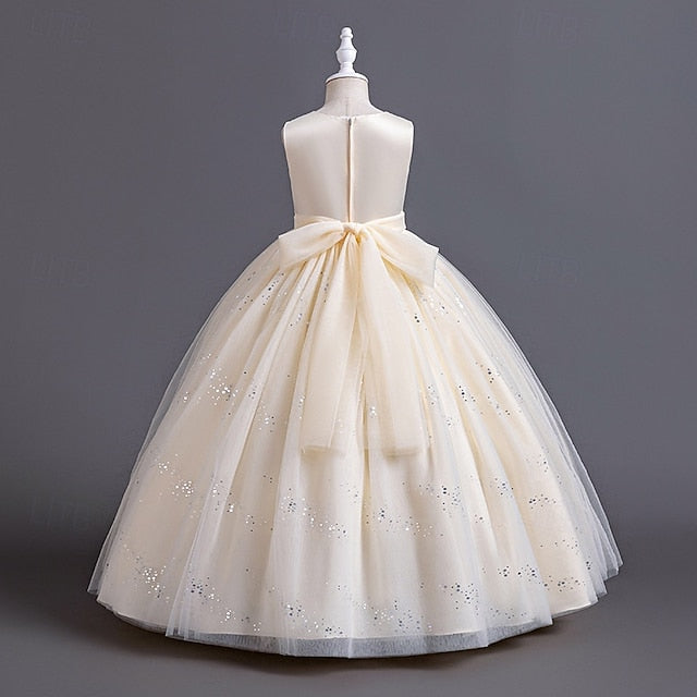 Kid's Girls' Princess Girl Flower Dress