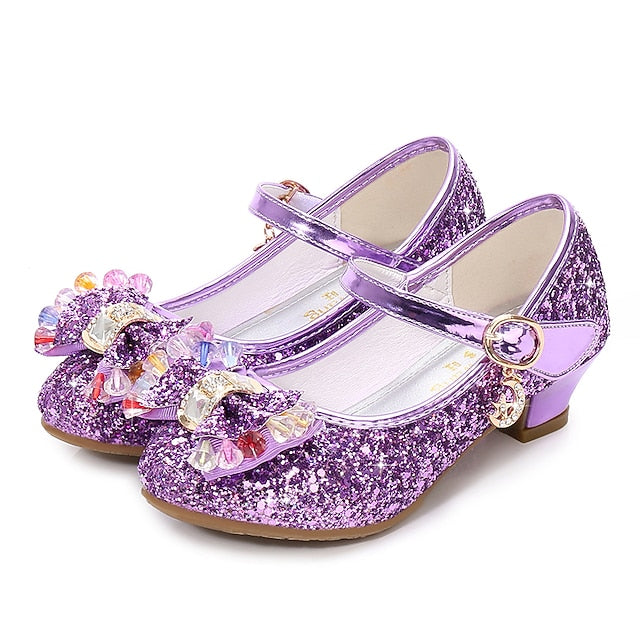 – Mary Girls' Princess Shoes Sparkling Jane Glitter Party