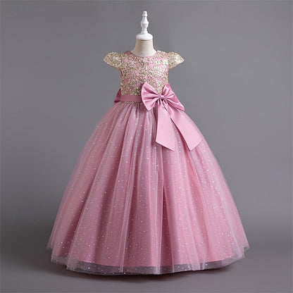 Dress Princess Kid's Girl Flower Girls'