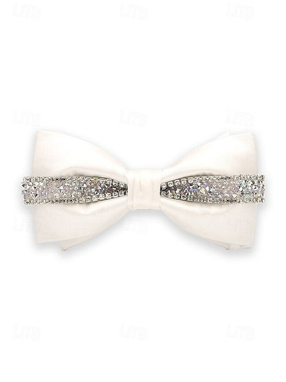 Men's Red Christmas Tie – Bow