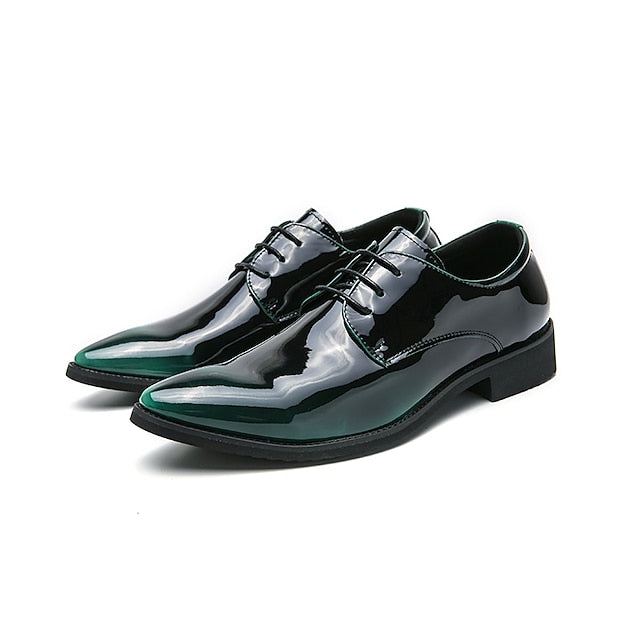 Formal Patent Oxford Shiny Leather Men's – Shoes