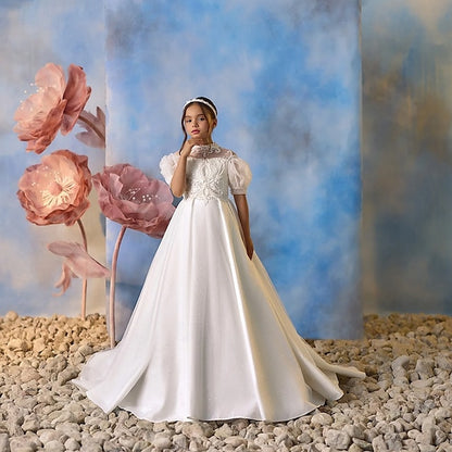 Girls' Party First Communion Flower Girl Dress