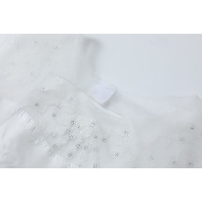 Sleeveless Girl Girls' Kids Wedding Dress Flower