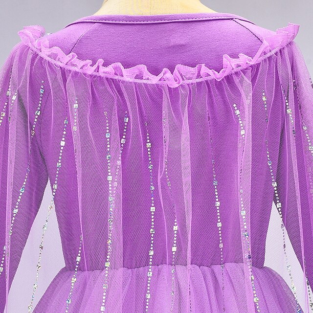 Fairytale Party Theme Girl Dress Flower Anna Princess Frozen