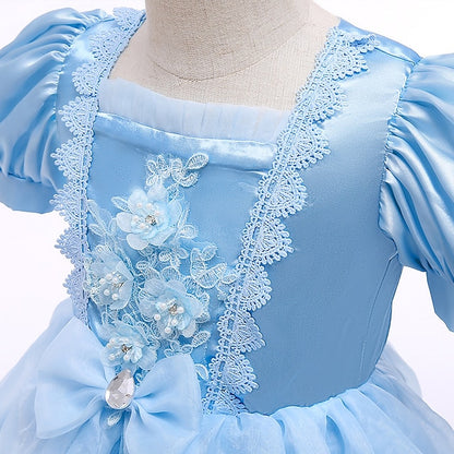 Movie Dress Cinderella Princess Girls' Girl Flower