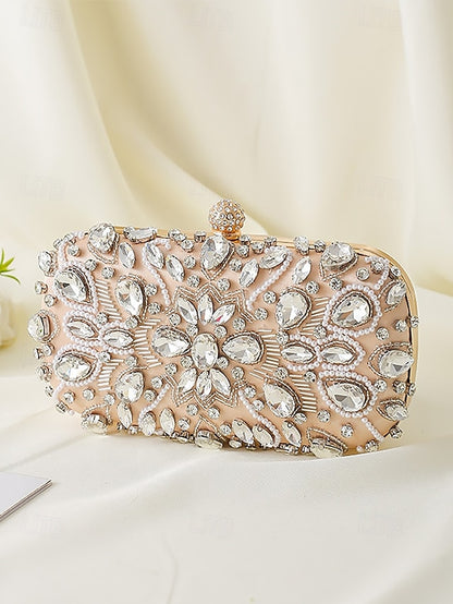 Women's Clutch Crystal-Embellished Bag