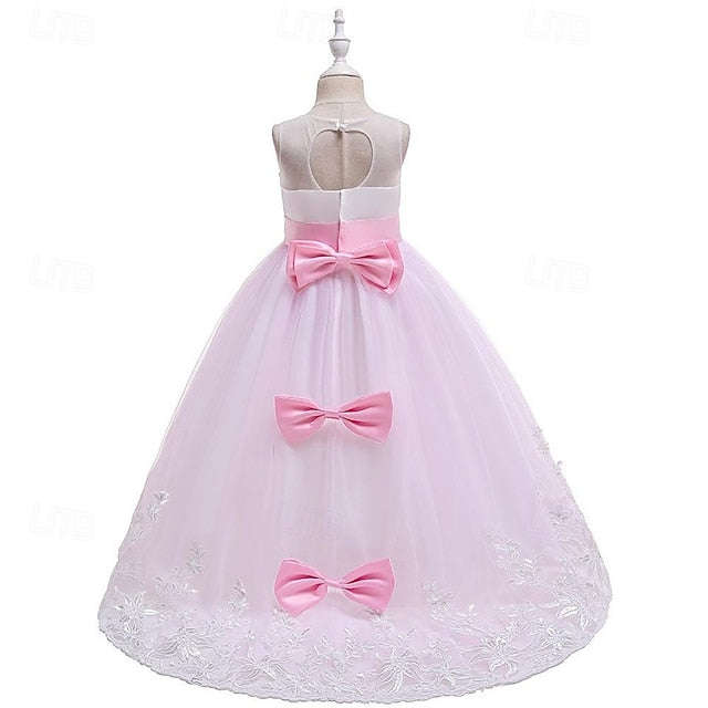 Dress Girls' Kid's Flower Princess Girl