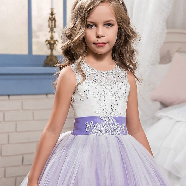 Formal Girls' Dress Flower Girl Lace