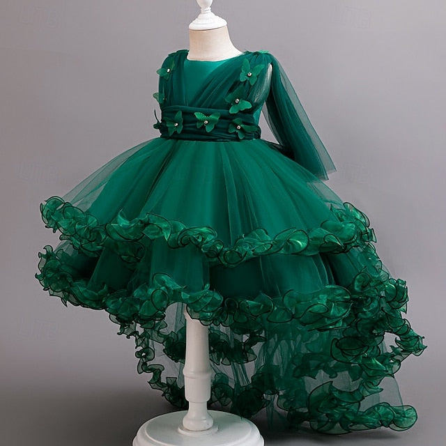 Dress Formal Girl Wedding Flower Party Girls'