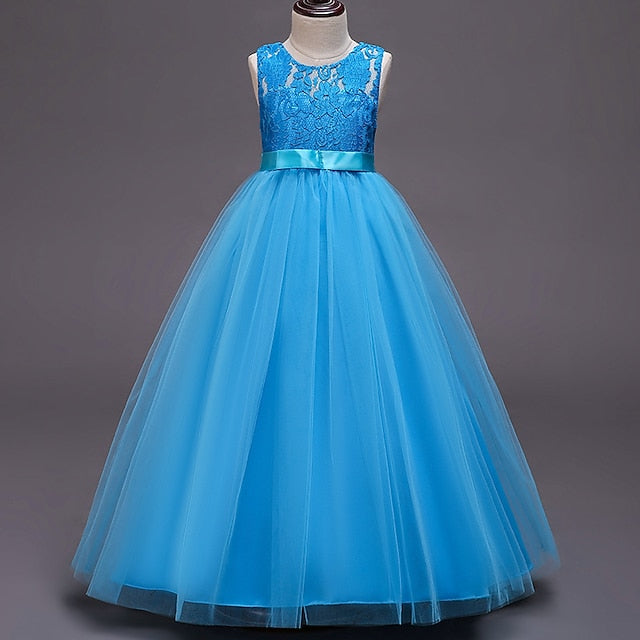 Flower Girl Evening Dress Gown Party Girls'