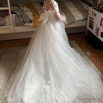 Girl Kid's Princess Flower Girls' Dress