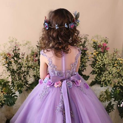 Flower Kid's Dress Girls' Girl Princess
