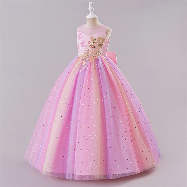 Dress Girls' Princess Flower Kid's Girl