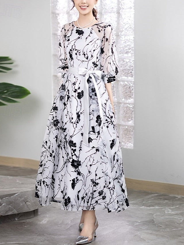 Elegant the of Mother Bride A-Line Formal Dress Vintage