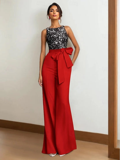 Stretch Fabric the of Jumpsuit Dress Mother Guest Wedding Bride