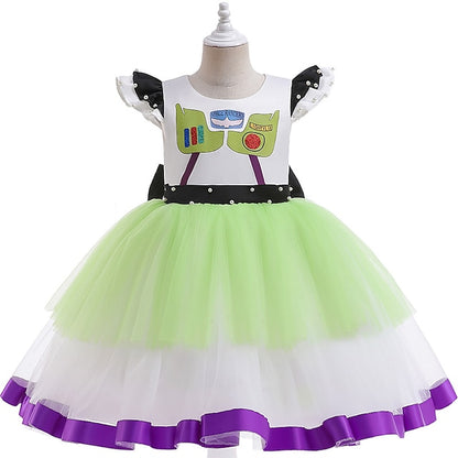 Buzz Girl Costume Lightyear Flower Story Toy Cosplay