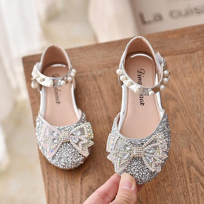Dress Heel Glitters Glitter PU Daily Girls' Shoes Heels