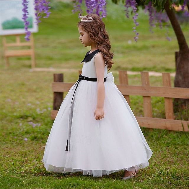 Girls' Color Sleeveless Performance Block Party Dress Kids