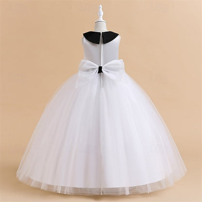 Girls' Color Sleeveless Performance Block Party Dress Kids