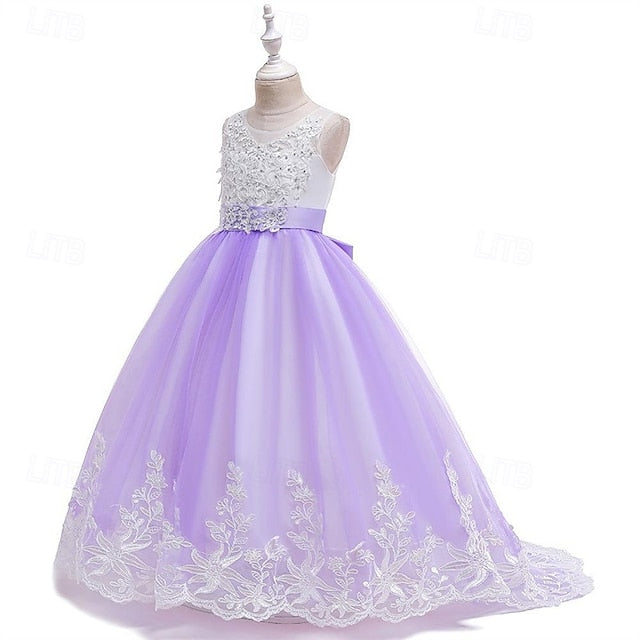 Dress Girls' Kid's Flower Princess Girl