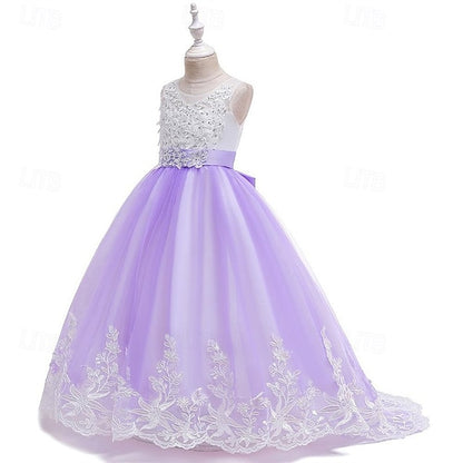 Dress Girls' Kid's Flower Princess Girl