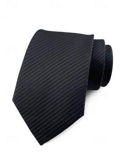 Men's tie satin striped