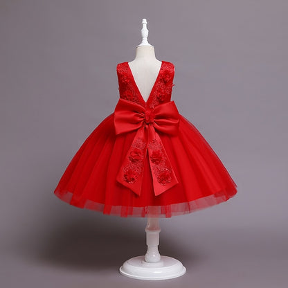 Party Girl Girls' Dress Flower Wedding