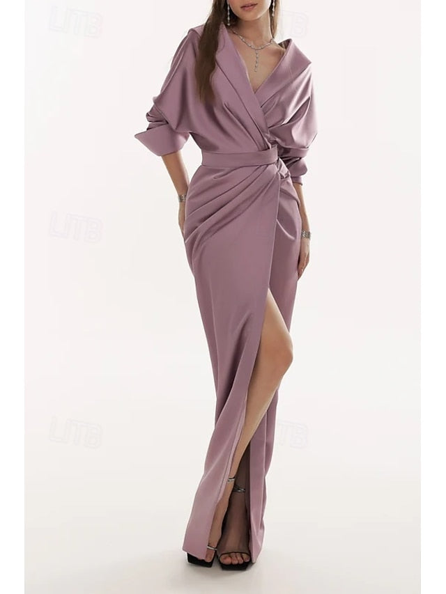 Mermaid Mother Elegant Bride Dress / of the Trumpet Simple
