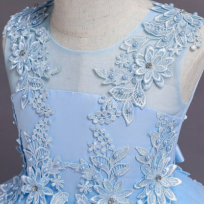 Girls' Flower Princess Dress Girl Kid's