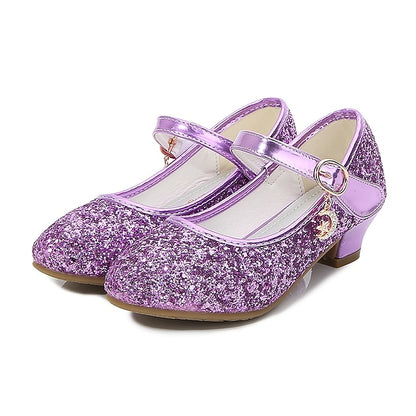 Jane Sparkly Girls' Heel Low Mary - Glitter Shoes