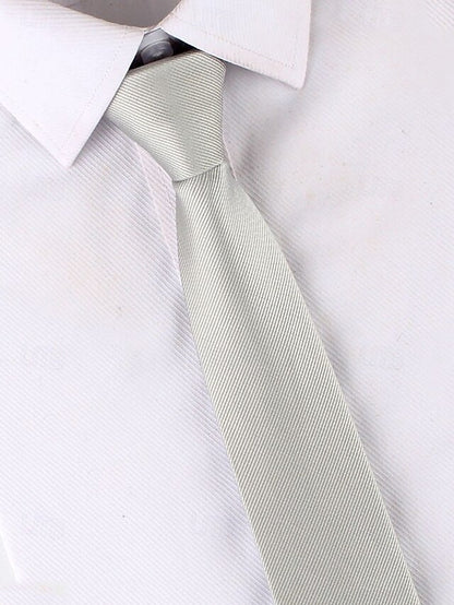 Narrow Zip Stripes - Ties Classic Men's Pre-Tied and