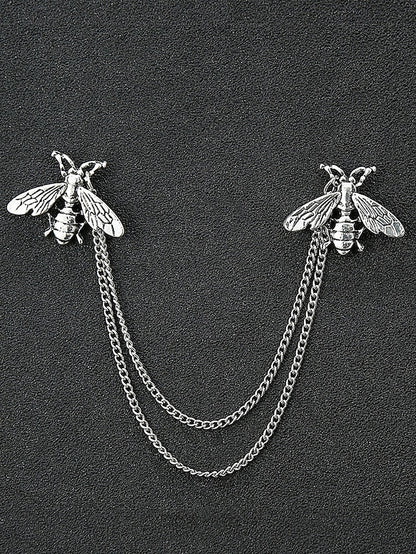 Collar Christmas Alloy – Pins Reindeer Elegant Men's