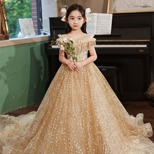 Princess Kid's Girl Dress Girls' Flower