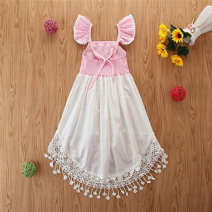 Dress Girl Party Girls' Flower Wedding