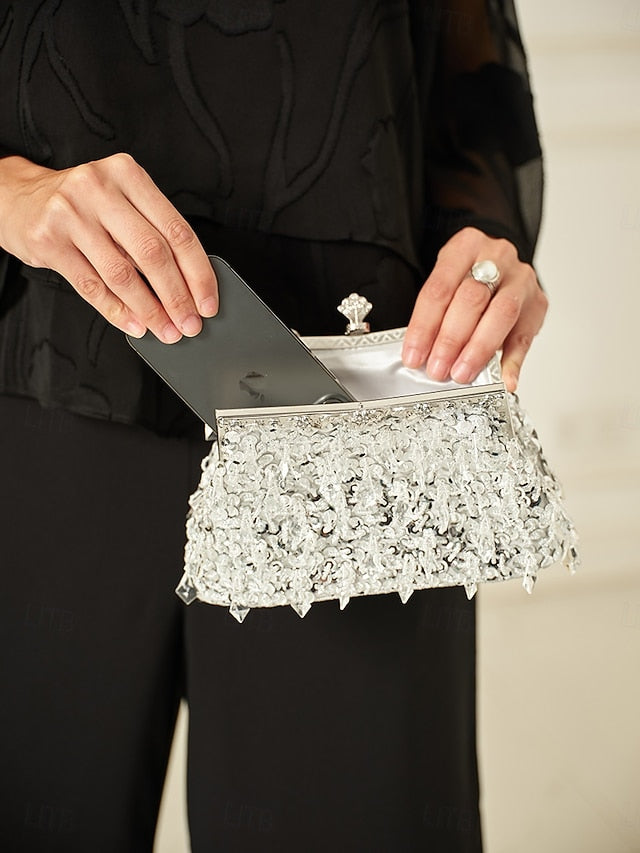 Handbag Evening Women's Party Wedding Polyester Bag