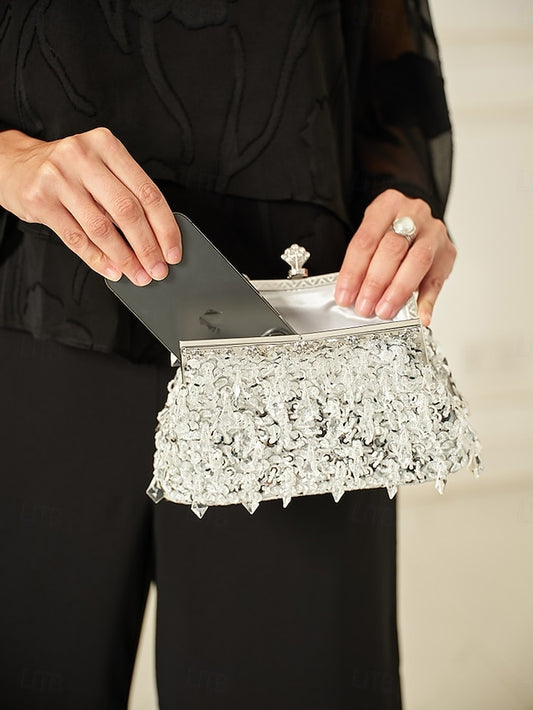 Handbag Evening Women's Party Wedding Polyester Bag