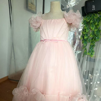 Girls' Dress Party First Communion Girl Flower