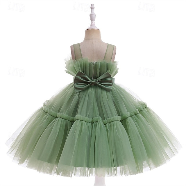 Dress Girls' Kid's Girl Princess Flower
