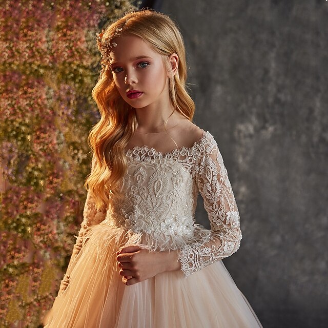 Princess Girl Party Dress Girls' Wedding Flower