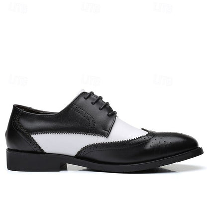 with White Black and Shoes Oxford Brogue Men's